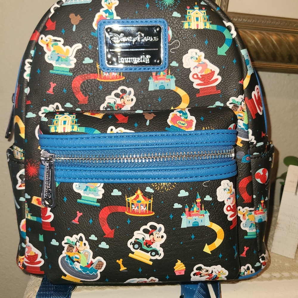 Disneyland loungefly backpack